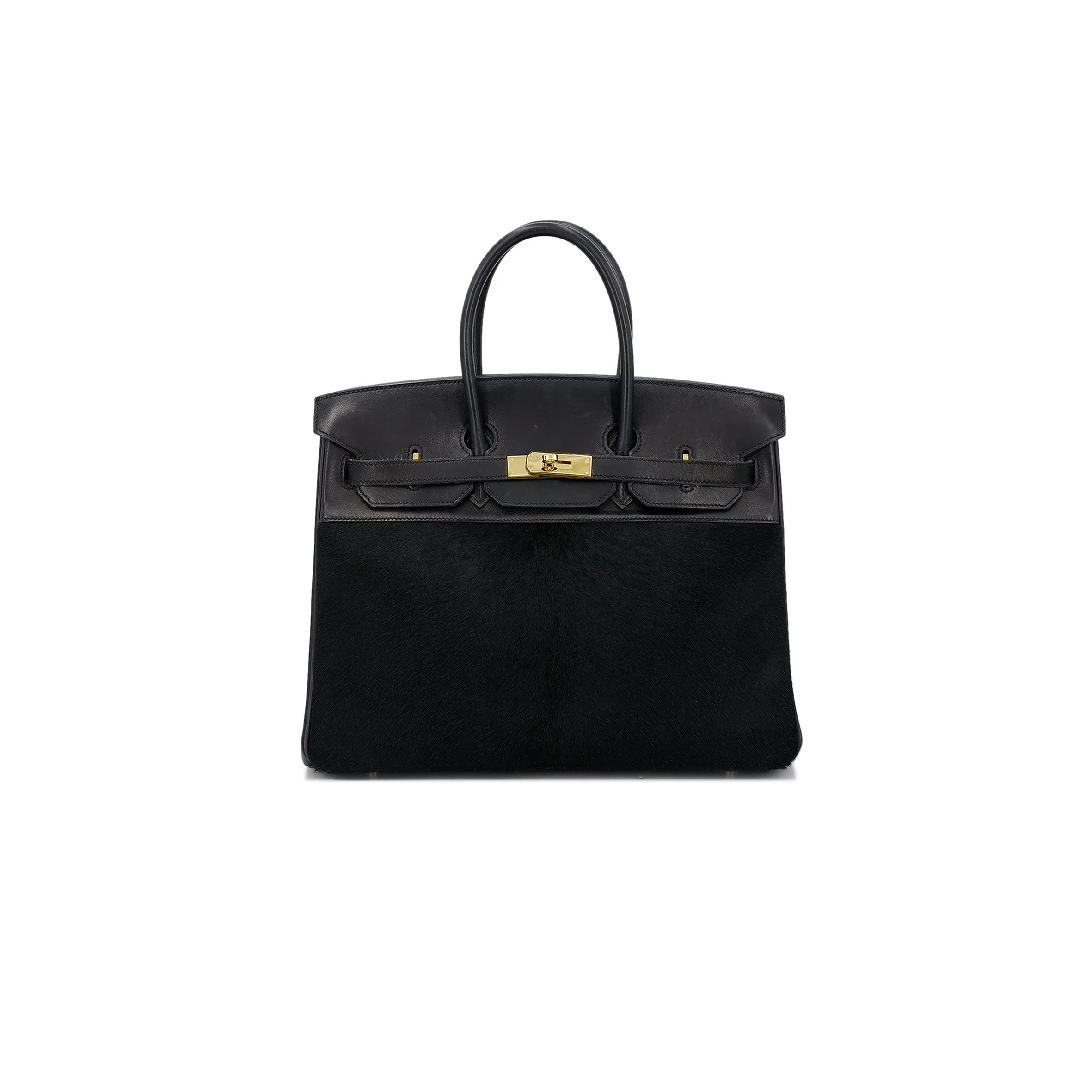 HERMES MASTER BIRKIN 25 TOGO BLACK BAG 2376734 (25*20*13cm)